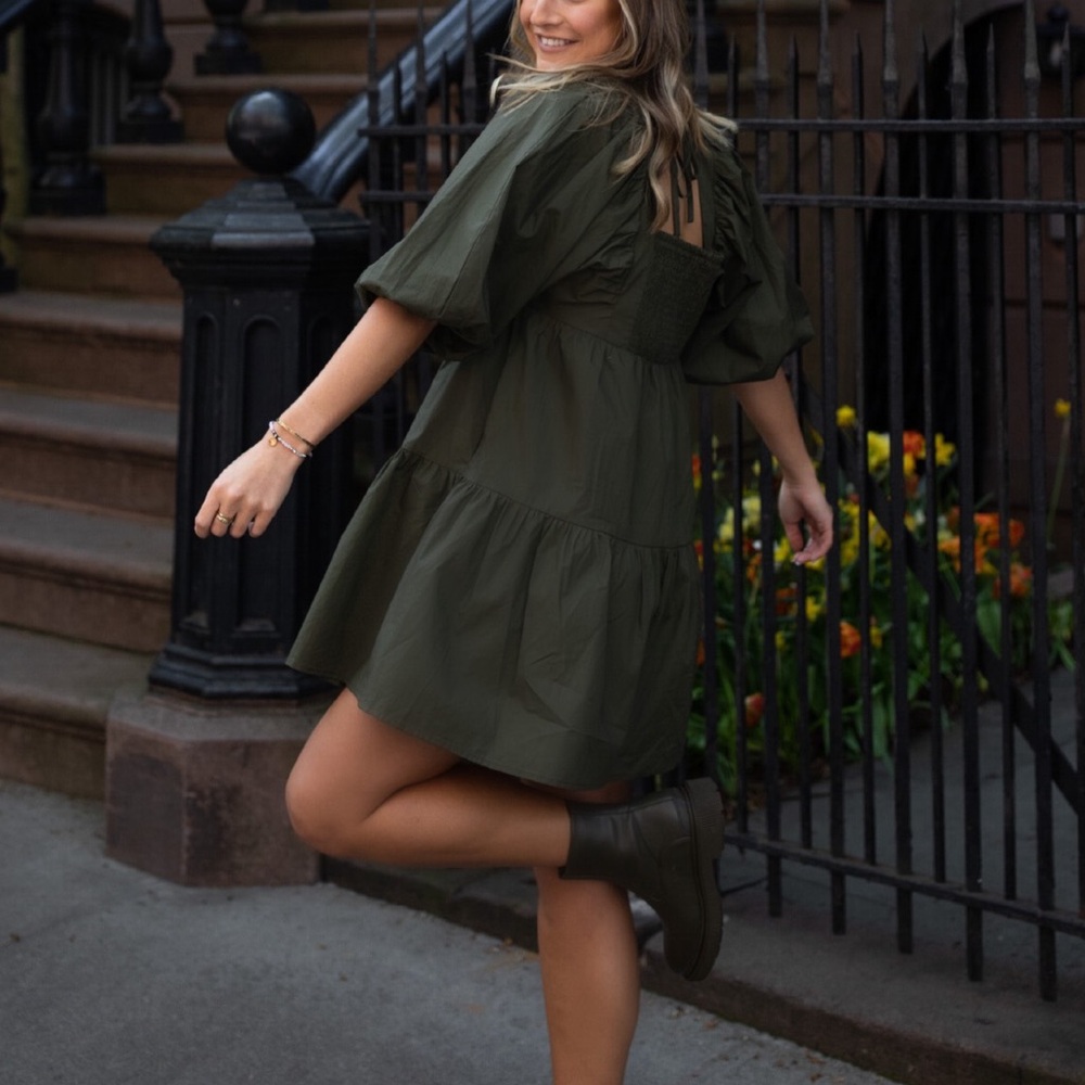 Target Poplin Mini Dress - Picture 2 of 7